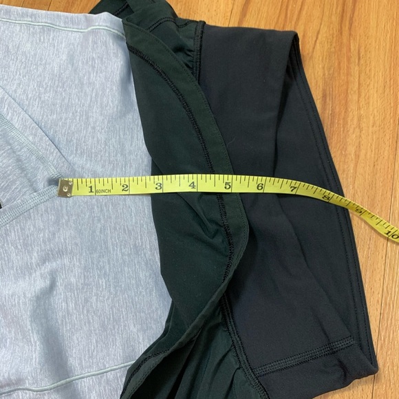 Lululemon Spin It To Win It Crop Grey/ Black - Picture 10 of 11